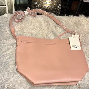 Soft Pink Crossbody Bag
